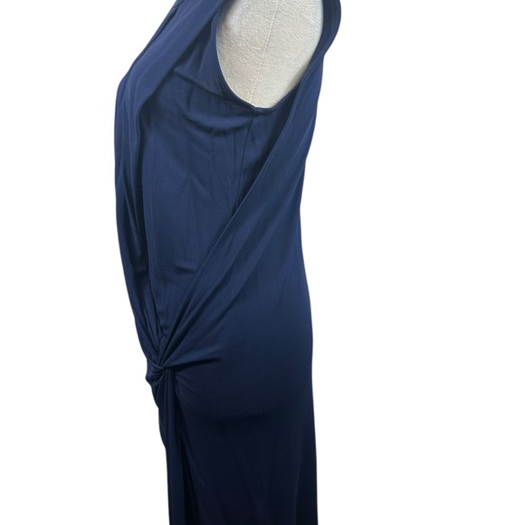 ⭐️ Host Pick ⭐️Helmut Lang blue asymmetrical dress size medium - Picture 5 of 12